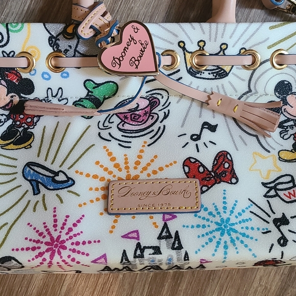 DOONEY AND BOURKE 10TH Anniversary Disney Handbag - Picture 2 of 4